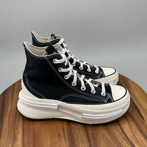 Converse Run Star Legacy CX Shoes Womens 7.5 Black Lift Platform Walking Casual